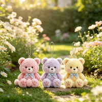 Porte-clés en peluche mignon, pendentif animal personnalisé, poupée en peluche rembourrée en coton PP, verni UV, vente en gros Jaimitoys