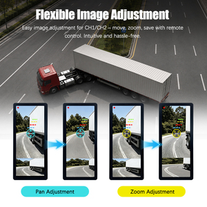 <span class=keywords><strong>Monitor</strong></span> Retrovisore <span class=keywords><strong>per</strong></span> Camion ECE R46 1080P 12.3 Pollici AHD Schermo Intero 2CH Sistema CMS con Vista Divisa <span class=keywords><strong>per</strong></span> Veicoli Commerciali - Product Image 3