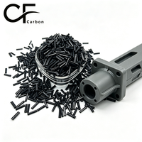 Granulés de polyamide 6.6 LCF40 haute performance en fibre de carbone, antistatiques, résistants à l'usure, thermoplastiques moulables pour exosquelette humanoïde