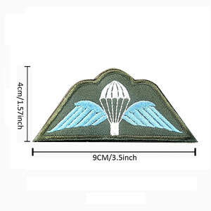 Британский десантник, вышивка, нашивка, повязка на запястье, отражающий значок, идентификационный значок, железный, на поле, тактический боевой патч, шляпа - Product Image 5