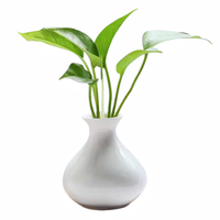 Vase en porcelaine contemporain personnalisé de Jingdezhen, petit format, écologique, décoration d'intérieur, cadeau