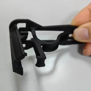 Outdoor C7 C9 Light Stand Up Mounting Roof Gutter Plastic PVC Black Clips