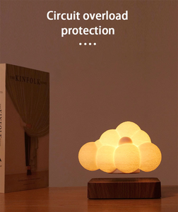 Lampe à lévitation magnétique, rotation automatique, effets d'éclairage dynamiques, cadeau romantique - Product Image 3
