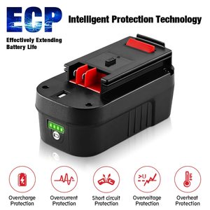 <span class=keywords><strong>Batteria</strong></span> agli Ioni di Litio 18V 20V 40V Sostitutiva per Utensili Elettrici 18 Volt per <span class=keywords><strong>Batteria</strong></span> HPB18 LBX2020 LST136 - Product Image 2