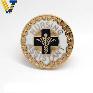 Insignia <span class=keywords><strong>de</strong></span> solapa <span class=keywords><strong>de</strong></span> alta calidad al por mayor, chapada, con diseño <span class=keywords><strong>de</strong></span> caduceo médico para médicos, enfermeras, rescate, emergencia y <span class=keywords><strong>ambulancia</strong></span> - Product Image 2