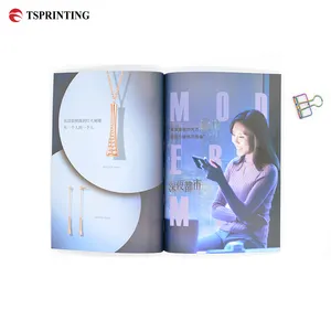 Free Sample Recyclable Art Paper Magazine Printing A4 A5 Activity Books Printing Company Service Softcover Book Printing