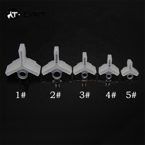 100 pièces/sac – Protège-hameçons de pêche – Étuis de protection pour hameçons triples – Capuchons de sécurité pour hameçons - Product Image 2