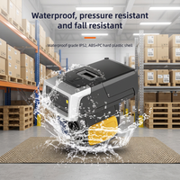 Escáner de Código de Barras de Dedo H500 para Uso en Almacenes a Prueba de Agua, Escáner de Anillo de Recolección Manos Libres para Códigos 1D/2D/QR, en Stock