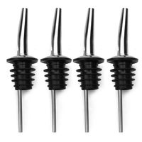 Bouchon en acier inoxydable pour bouteille de vin, huile d'olive, verseur, bec verseur, bouchon verseur pour bouteille, accessoires de bar