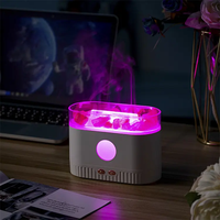 Portable Led Lumière Mini 300ml H2o Spray Brume Humidificateur Double Humide Arôme Huile Essentielle Diffuseur De Voiture Usb Air Humidificateur