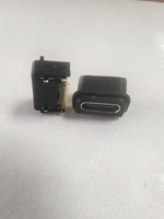 Connecteur femelle USB Type-C 24 broches SMT en acier inoxydable 3A étanche 0,5m 30V pour chargeur de téléphone portable et équipement industriel