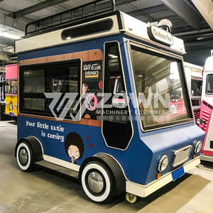 Customized Mobile Food <b>Trailer</b> Different Sizes Colors for Street Food Business - Product Image 3