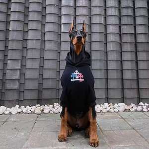 Modieuze Winter Warme Fleece Hondenhoodies Voor Grote Honden Golden Retrievers Dobermans Samoyeds-Casual Stijl - Product Image 3