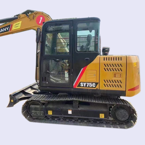 Excavatrice sany 75c-9 d'occasion de haute qualité pelle sur chenilles d'occasion de 8 tonnes à vendre - Product Image 1