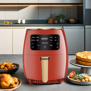 Friteuse domestique 4.5L transfrontalière 110V four électrique domestique américain et européen écran tactile intelligent fry mac - Product Image 3