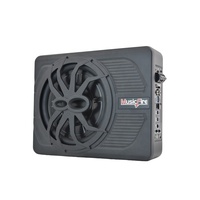 Subwoofer de voiture 10 pouces sous le siège, forme d'araignée, avec lumière bleue, pour voiture universelle MF-ZL10 avec éclairage