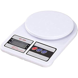Digital <b>Mini</b> Travel Household Kitchen <b>Scale</b> 10kg Capacity Battery Powered with Lid Auto-off Weight Measuring - Product Image 1