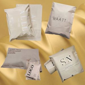 Biodegradable Self Adhesive sealed Nude Mailer Envelope Plastic Mail Packaging Bag for Mailing Postal for Clothing - Product Image 2