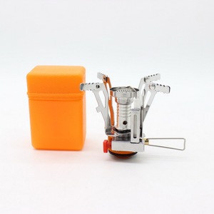 Estufa de Gas Portátil Ultraligera para Acampar al Aire Libre, Todo en Uno, para Mochileros, con 4 Quemadores, de Acero, para Picnic, con Encendido Piezoeléctrico - Product Image 3