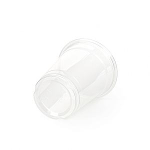12oz 360ml 89mm Mouth Clear Disposable <b>Plastic</b> <b>Cups</b>,free Shipping(only US) U-Shaped Bottom PET <b>Cups</b> With Flat Lids - Product Image 3