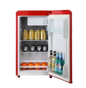 Refrigerador de descongelación Manual Retro de una sola Puerta, pequeño, vertical, de una sola Puerta, mini refrigerador para uso doméstico y hotelero - Product Image 4