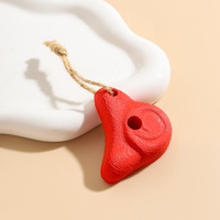 Porte-clés mignon en forme de mini-échaillement de roche, couleur unie, pour l'escalade, breloque de sac, pendentif, ornement, souvenir, cadeau pour grimpeurs