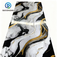 Panneaux muraux en PVC composite SPC décoratifs, imperméables, écologiques, à usage commercial, résistants à l'humidité, très vendus