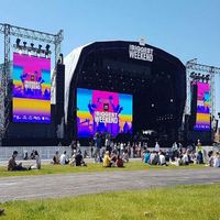 Écran LED vidéo publicitaire P4.81 d'extérieur le plus vendu, étanche IP65, 5000 Nits, pour centres commerciaux et magasins de détail