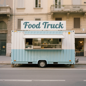 Contenedor Bar Portátil para Exteriores, Contenedor de Envío de 20 pies en Venta con Cocina, Cafetería, Tienda, Restaurante - Product Image 1