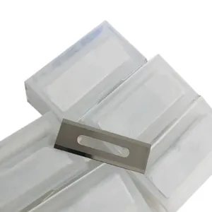 Lâminas de corte finas longas personalizadas do aço carbono/420J/SK7/SK5 para cortar a esponja/alimento/filme