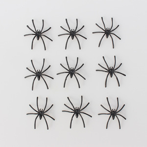 Commercio all'ingrosso di plastica nero simulato piccolo ragno per <span class=keywords><strong>Halloween</strong></span> giocattoli scherzo decorazioni per la festa a casa - Product Image 5