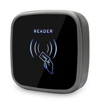 Lector RFID de doble frecuencia 125kHz + 13,56 MHz lector de tarjetas inteligentes para sistema de control de acceso IP65 salida Wiegand impermeable