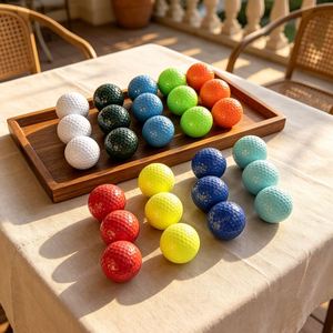 Pelotas de Golf de 2/3 Capas de Color Liso para Impresión Personalizada con Bajo MOQ para Pedidos OEM - Product Image 1