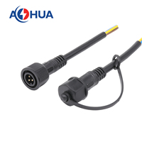 Pack de batterie à led étanche câble moulé M14-02 2 3 4 broches circulaire mâle femelle prise en plastique moulé avec 18/20/22/24AWG