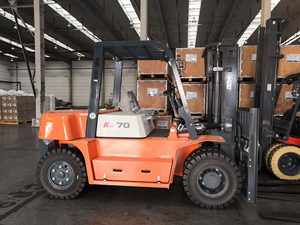 China Brand New High-ranking Heli 7 Ton CPCD70 4-Wheel Diesel Truck <strong>Forklift</strong> with Spare <strong>Parts</strong> - Product Image 2