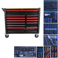 Coffre à outils roulant en acier à 12 tiroirs certifié CE avec option OEM, garantie de 3 ans - Chariot à outils robuste pour garage et mécanicien