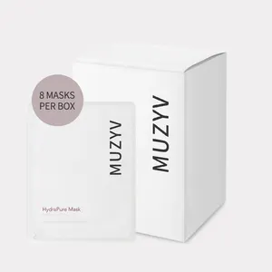 Custom skin care bio cellulose waterless repairing dry hydrogel freeze-dried facial mask sheet