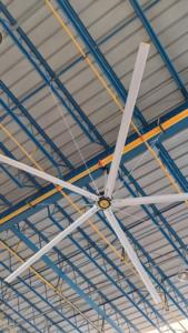 Hội thảo nhiệt độ cao làm mát quạt trần công nghiệp với lưỡi mở rộng, đặc biệt cho các xưởng đúc - Product Image 3