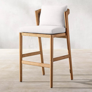 Muebles de restaurante calientes Sillas de madera maciza y SoFo con respaldo para restaurante Hotel Cafetería - Product Image 1