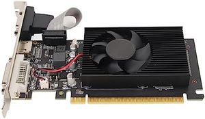 Tarjeta Gráfica Independiente GT610 2GB DDR3 64Bit, Puertos DVI VGA, PCI 1.1 X 16, Ventilador de Refrigeración, Nueva Sin Usar, Usada para Computadora de Escritorio - Product Image 2