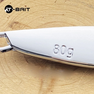 Long <span class=keywords><strong>Shot</strong></span> plaque de fer galvanisée plomb poisson en alliage de Zinc Vibe leurre dur pour la pêche paillettes 7g-80g appât dur ancre perche appât - Product Image 3