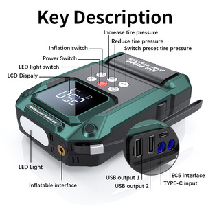 Arrancador de Coches de Alta Potencia 100000mAh con Linterna de 150PSI CJS-108 con Inflador de Aire - Product Image 3