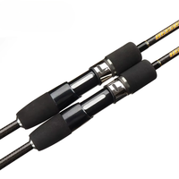 Canne à pêche Slow Jigging monobrin en carbone Toray avec guides FUJI Alconite et porte-moulinet DPS