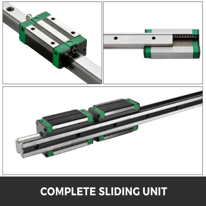 Slide Bearing Linear Guide Rails With Lead Screw Slide Guide Rail Ball ...