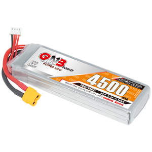 GNB สำหรับแบตเตอรี่ LiPo 4500mah 3S 11.4V 70C 140C LiHV XT60 RC 300 รอบการใช้งาน สำหรับรถบังคับวิทยุและเรือบังคับวิทยุ - Product Image 1
