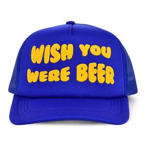 Gorra Clásica de 5 Paneles con Bordado Personalizado, Estampado de Burbujas, Cierre a Presión, Azul Marino, Malla de Poliéster y Espuma, Personalizada y a la Moda - Product Image 2