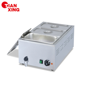 TIANXING-Chauffe-plat électrique pour restaurant, équipement de restauration 1/2/3/4/<span class=keywords><strong>6</strong></span> compartiment, 220V - Product Image 1