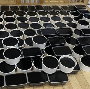 Ready to Export Standard Black Grass Jelly Powder for Industrial Food Production and <b>Beverage</b> Wholesale - Product Image 1