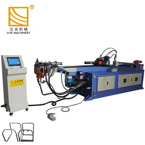 DW38CNCX3A-1S CNC dobladora de tubos pipe tube bender machine for press washer frame bending manufacturer