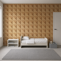 Nouvel arrivage : Panneau mural acoustique léger en PET polyester imprimé UV pour murs décoratifs de salon